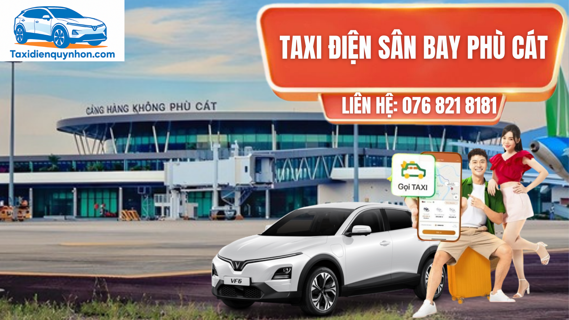 Taxi điện Sân bay Phù Cát