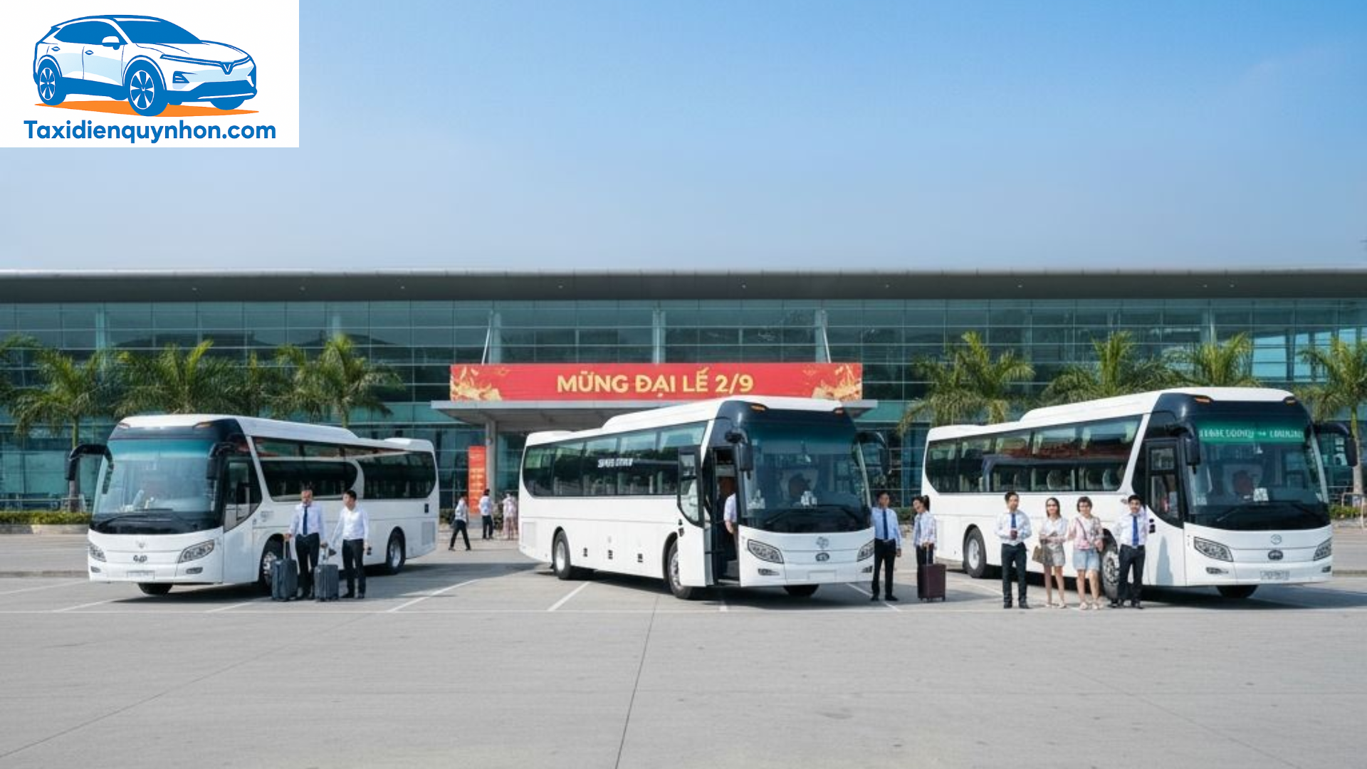 Taxi điện sân bay Phù Cát về Hoài Nhơn
