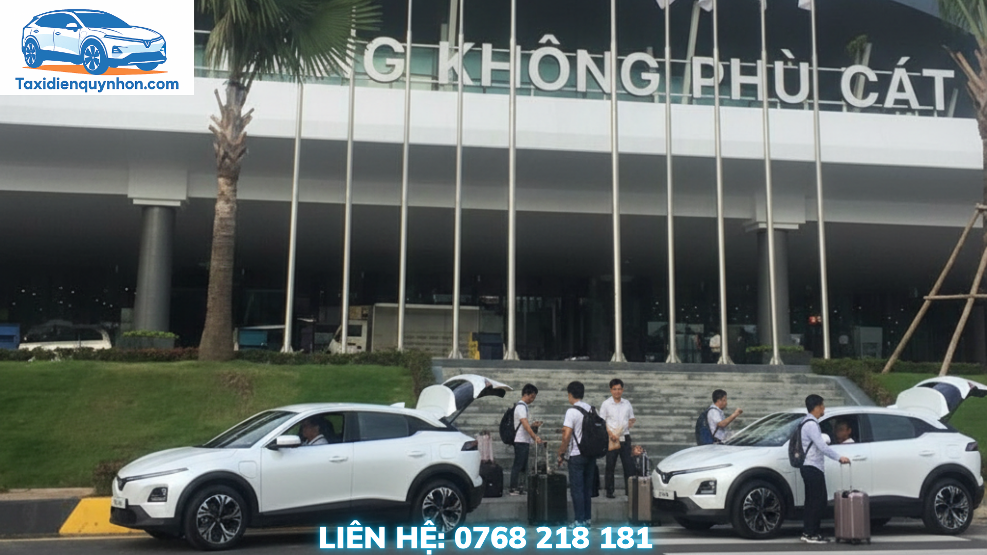  Taxi điện sân bay Phù Cát đi Quy Nhơn, giá xe 5 chỗ thời điểm hiện tại