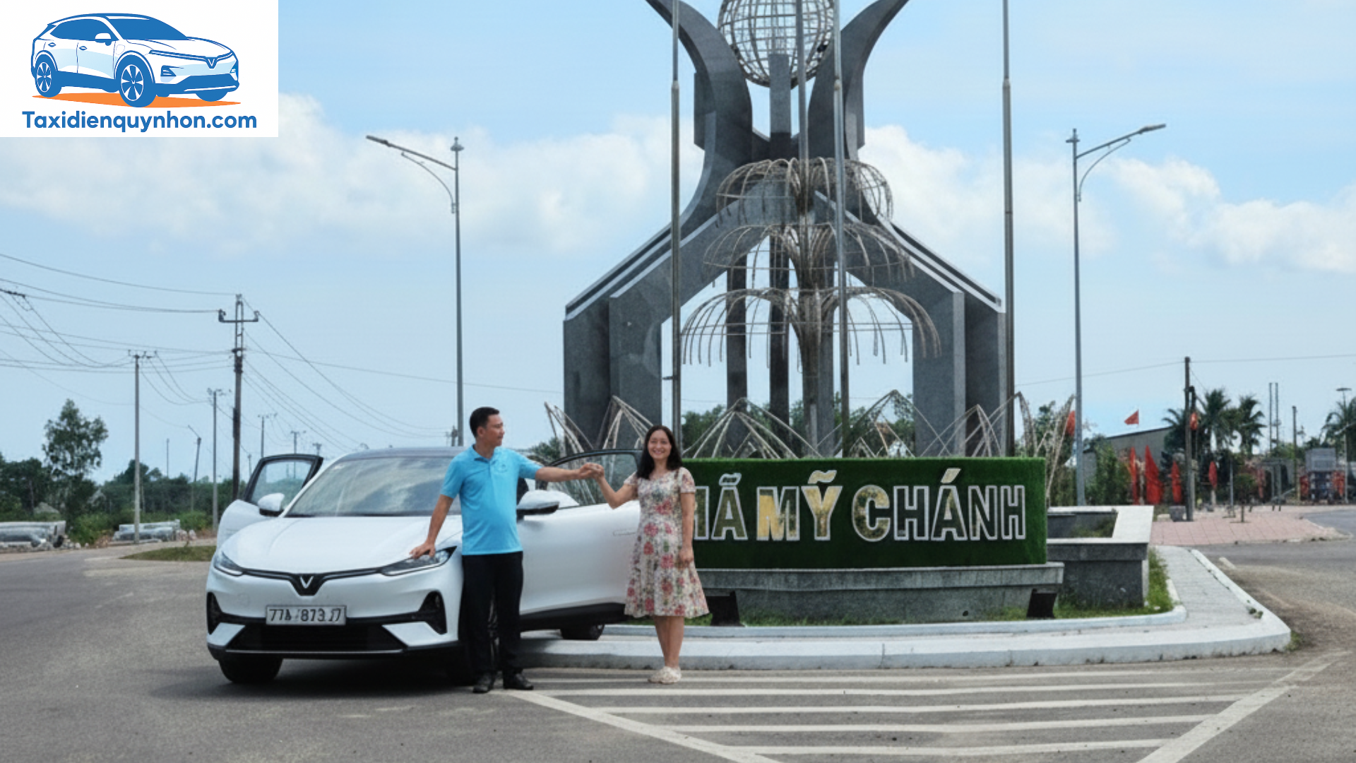 Taxi điện sân bay Phù Cát đi Mỹ Chánh (Phù Mỹ): Giá cước hợp lý, không lo phát sinh