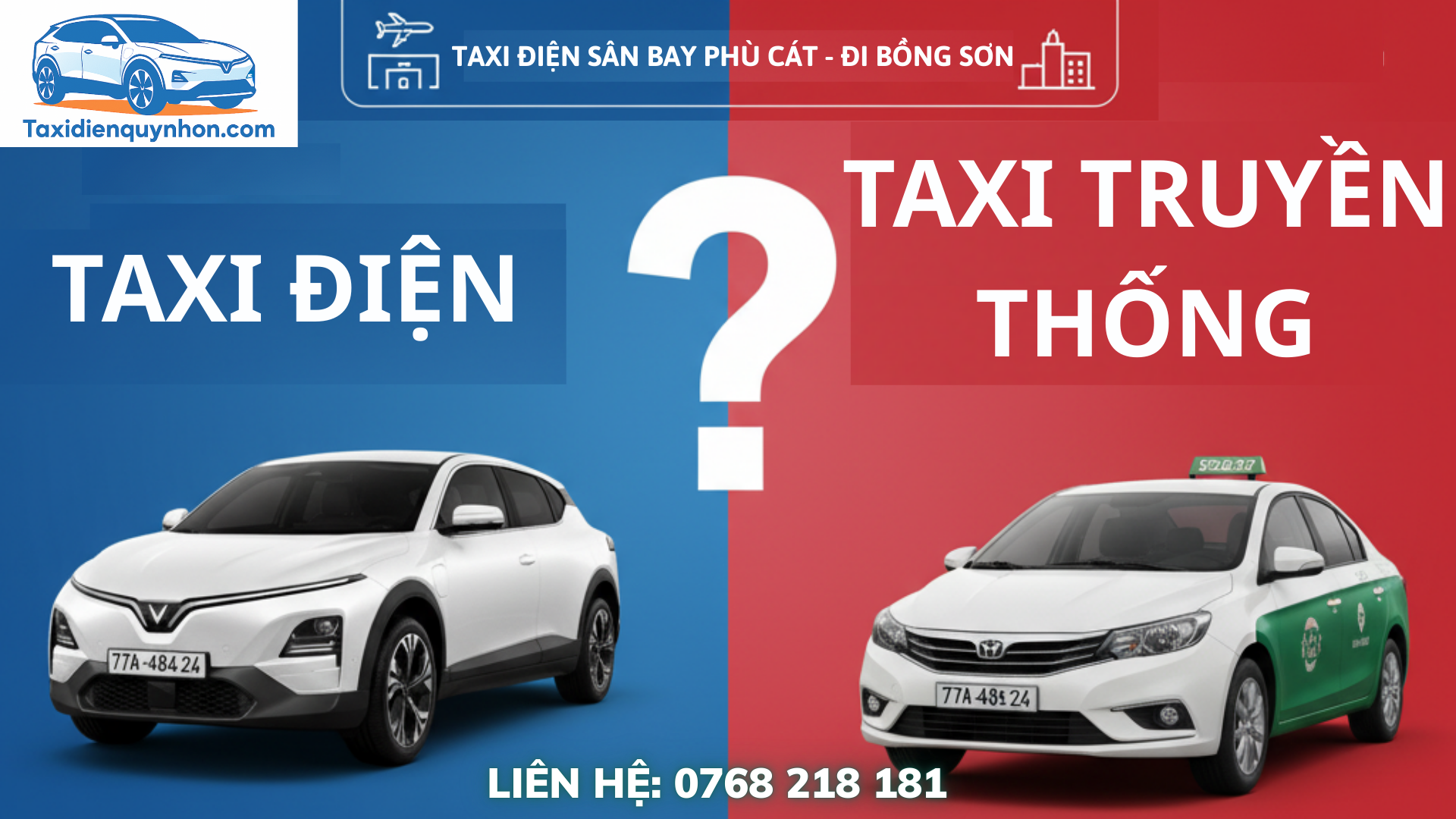 Taxi điện sân bay Phù Cát đi Bồng Sơn (Hoài Nhơn): Giá có tiết kiệm hơn taxi thường?