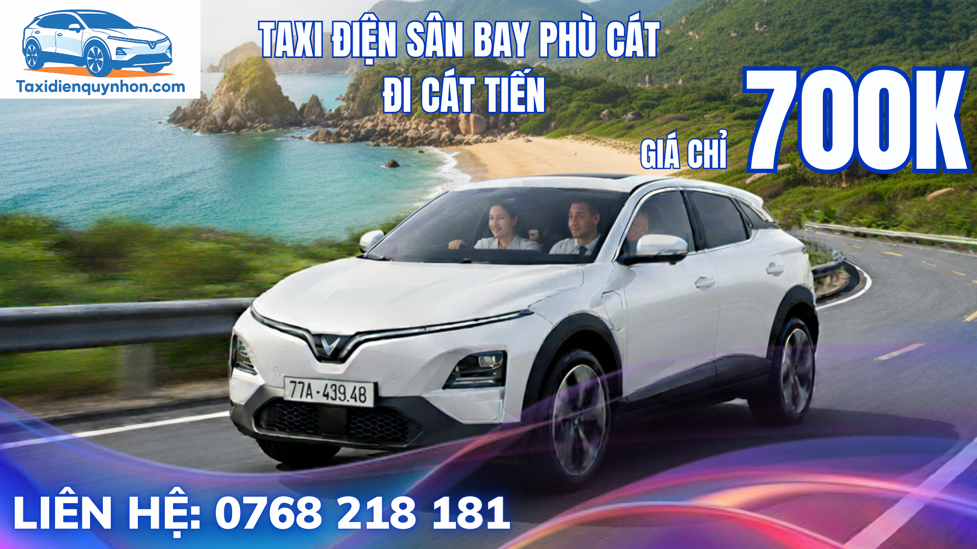 Taxi điện sân bay Phù Cát đi Cát Tiến: Khám phá những điểm đến nổi tiếng không thể bỏ qua 