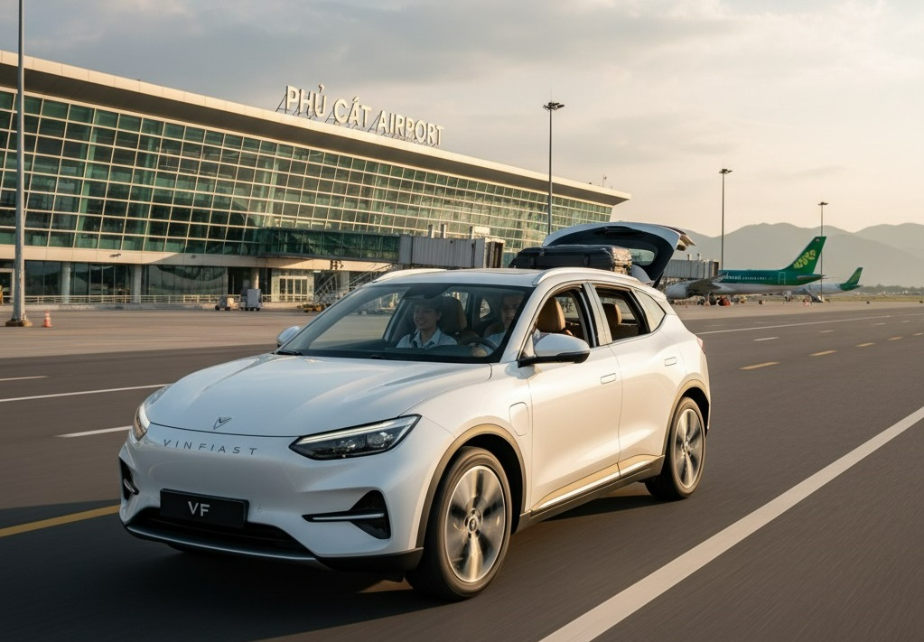 5 lý do bạn nên chọn taxi điện sân bay Phù Cát thay vì taxi truyền thống