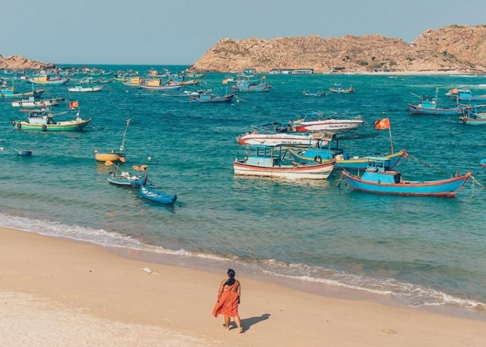 Taxi điện sân bay Phù Cát đi Eo Gió, Kỳ Co, Hòn Khô