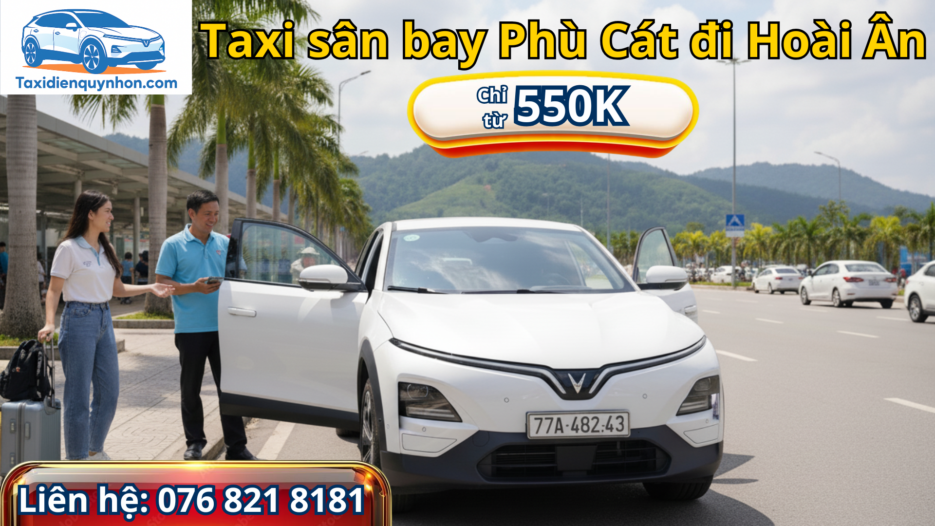 Taxi điện sân bay Phù Cát đi Hoài Ân: Về miền Trung Du của Bình Định (Gia Lai mới)